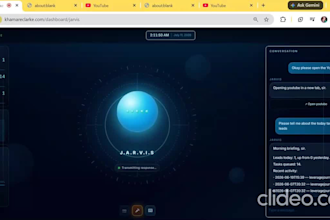 build your personal jarvis ai assistant for tasks, automation and chat