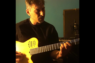 record acoustic,nylon or electric guitar