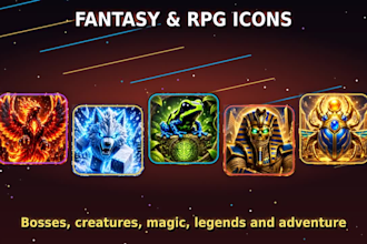 design premium roblox game icons