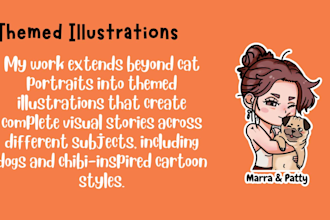 draw custom digital art of your pet