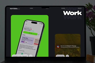 create a modern responsive angular website