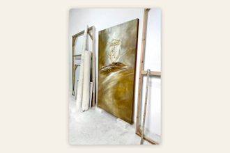 paint custom wall art on canvas for your home or office