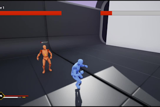 develop advanced ue5 combat system with fps gameplay mechanics ai and prototype