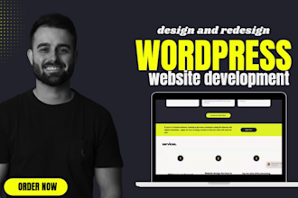 build, design, or rebuild wordpress website and elementor website