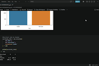 clean, analyze and visualize your data with python