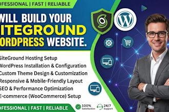 build siteground website wordpress website design wordpress siteground website