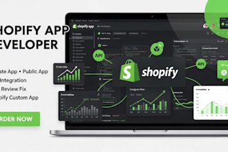 develop shopify private app public app API integration shipify custom app