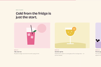 build an animated or 3d landing page website for your brand