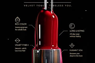create luxury product ads and social media designs