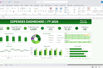 add advance excel formulas and build custom excel automation