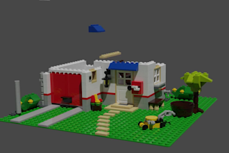 3d lego technic moc designs and step by step and  digital building instructions