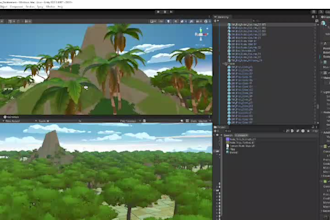 design realistic 3d game environment level design in unity and ue5