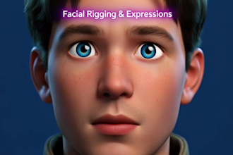 do blender character rigging, rigify rig and facial controls