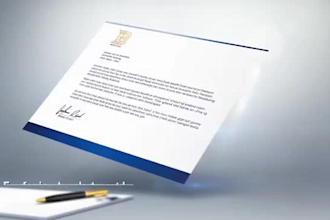 design custom invoice business card letterhead and email signature kit