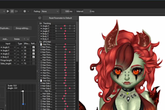 do live 2d vtuber model 3d vtuber rigging model live2d cubism facerig