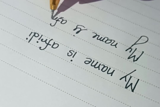 write anything with my beautiful handwriting