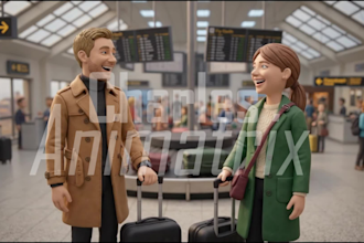 3d ai claymation anniversary romantic love proposal storytelling videos
