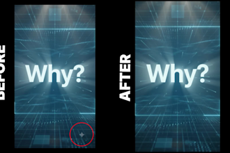 remove google gemini logo from your video