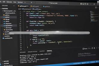 create custom python scripts automation and fastapi backends