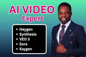 create ai avatar online course videos using synthesia or heygen