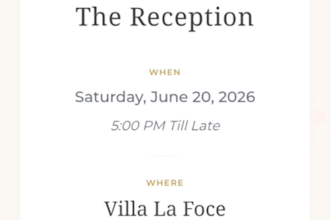 make a website invitation for weddings, birthdays, baby showers and more