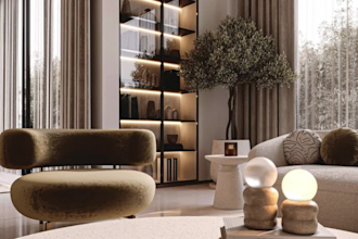 design realistic 3d interior and exterior house design