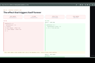 fix bugs, errors, and crashes in your react or nextjs app