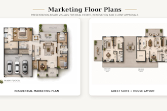 create real estate and marketing floor plan, sales floor plan fast