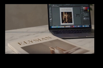 design magazine cover, catalog booklet layout, fashion magazine brochure design
