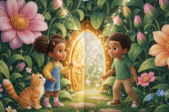 illustrate african american children storybook book cover illustrations for kdp