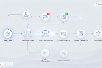 setup insurance email marketing automation and lead follow up