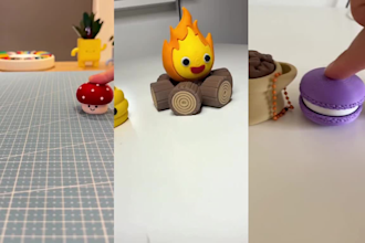do custom 3d fidget clicker, keychain flexi toy print ready 3mf stl file in 12hr