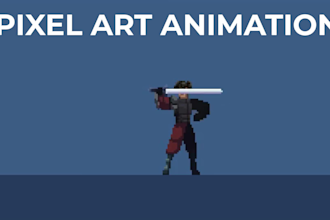 do pixel art character animation, pixel art character design sprite sheet