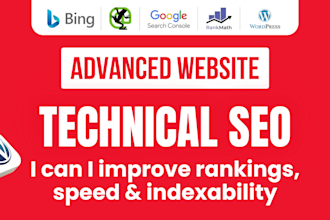 do technical seo website audit, google search console