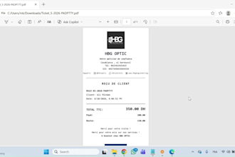 developperai un logiciel gestion de magasin d optique