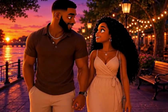 create 3d pixar ai proposal video and romantic love story animation