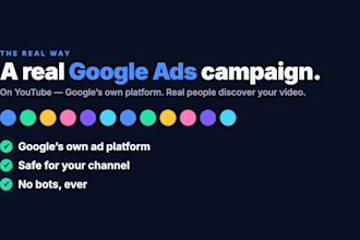 run youtube promotion and optimization via google ads