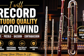 record live professional flute piccolo bassoon and contrabassoon tracks