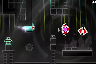 create geometry dash layout gd decoration gameplay level design solo level