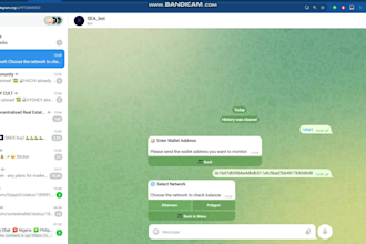 build telegram bot tg crypto payment airdrop bot wallet tg miniapp game dapp api