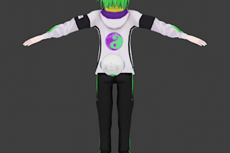 customize furry and kemono vrchat avatars, add fluffy ears, add bangs, hairstyle