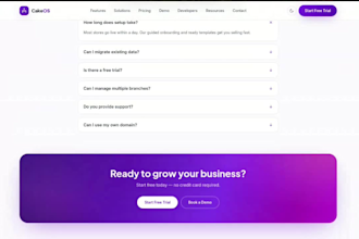 build scalable golang backend application for website