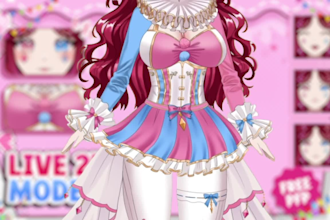 create a live2d vtuber anime model ready for vtube studio