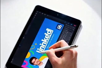 design professional linkedin banner and cover photo