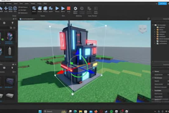 build custom roblox map, city map, roblox game environment in roblox studio