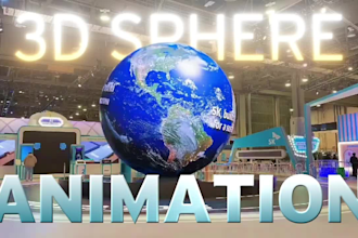 create custom animations for 360 degrees led