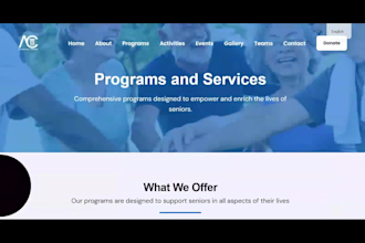 design, revamp, clone wordpress website, landing pages