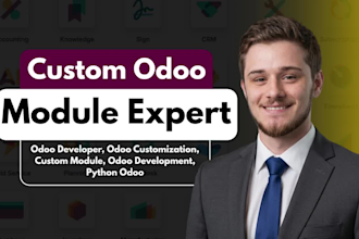 implement odoo erp modules, odoo customization, python odoo as odoo developer