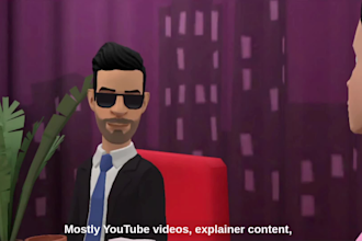 create 3d video animation on plotagon