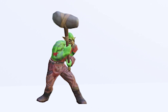 animate game ready glb characters with custom rigging and detailed texturing